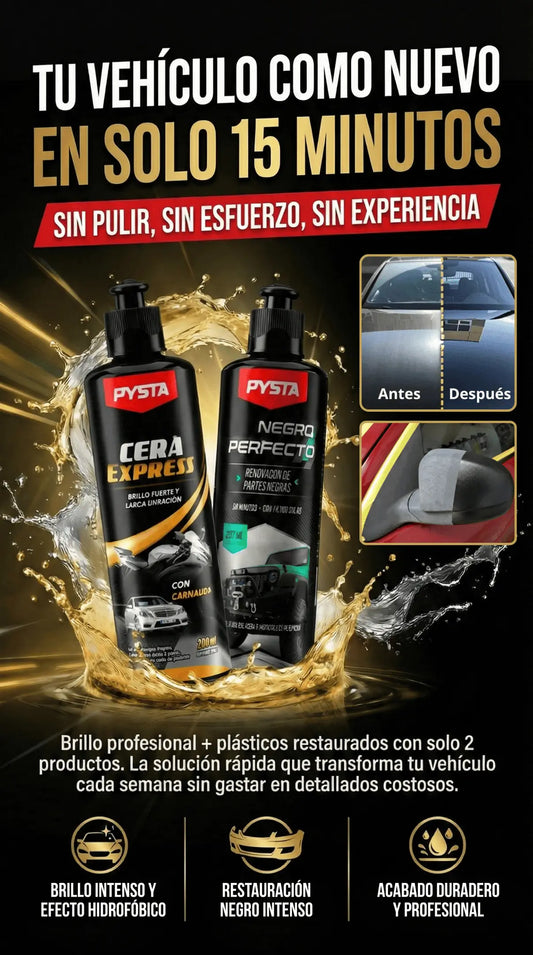Cera Express + Partes Negras Pysta