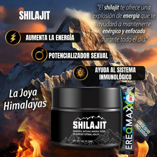 Shilajit Alta Pureza + Obsequio 🎁