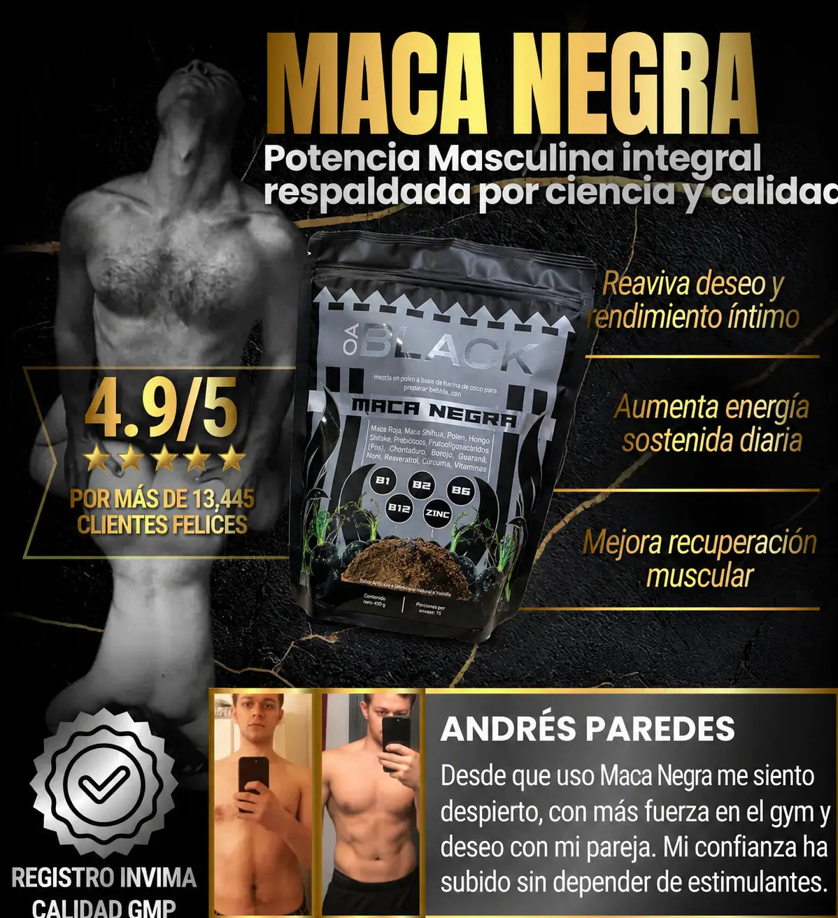 POWER MACA - Potencia Brutal