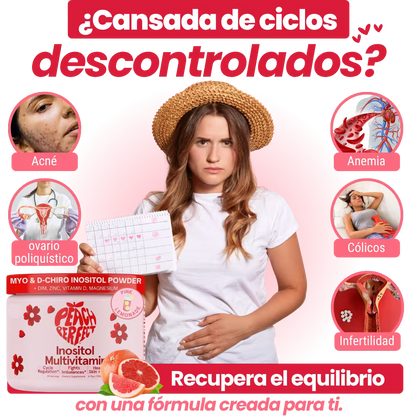 Peach Perfect - Multivitamínico Inositol